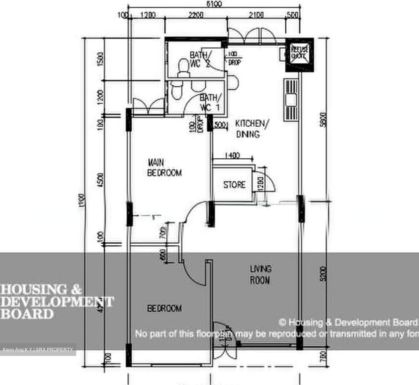 Blk 185 Bishan Street 13 (Bishan), HDB 3 Rooms #591351681